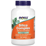 NOW FOODS Silica Complex with hestekstrakt - 180 tabletter