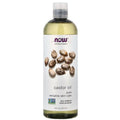 NOW FOODS Castor Oil, 100% Pure - 473 ml.
