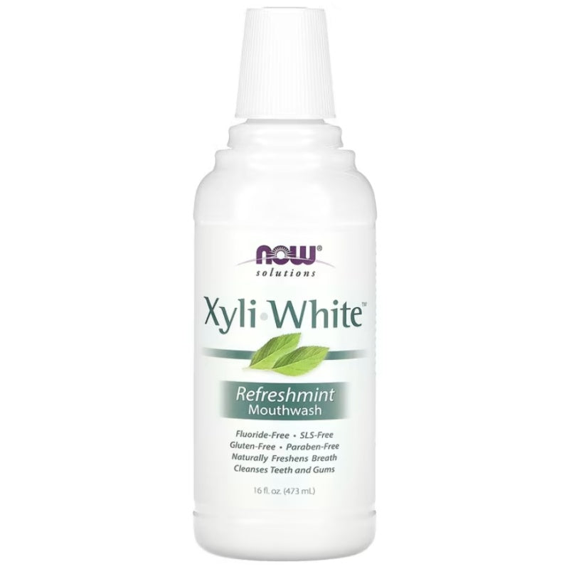 NOW FOODS XyliWhite Refreshmint Mundskyl 473ml Refresmint