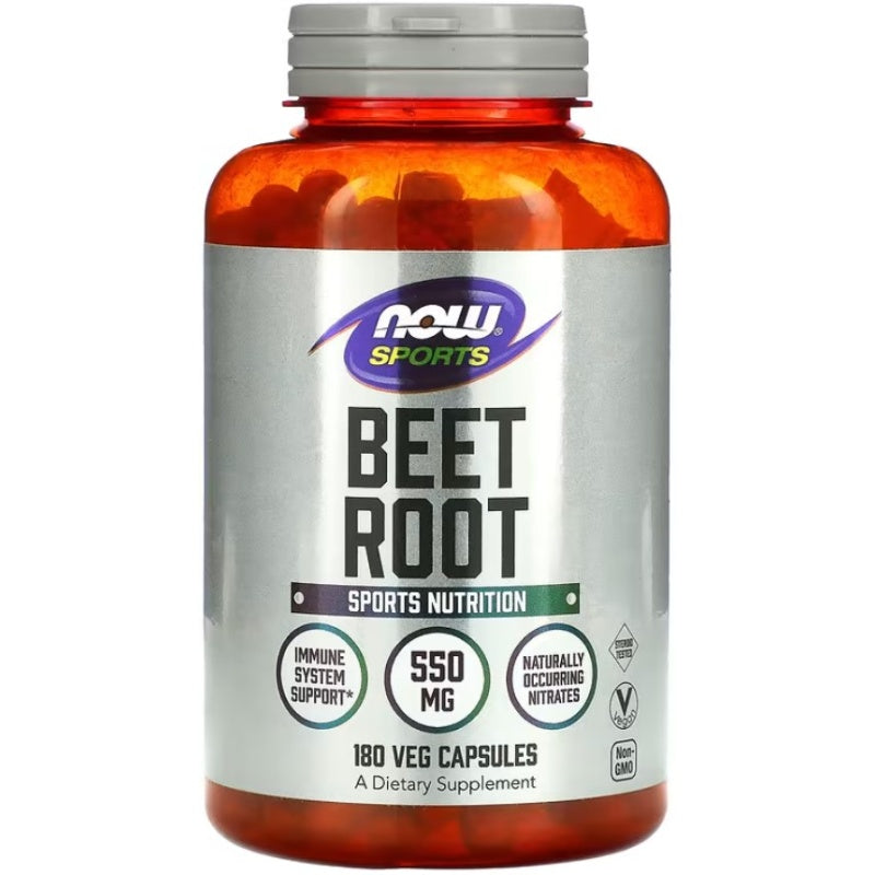 NOW FOODS Beet Root Capsules - 180 vcaps