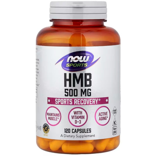 NOW FOODS HMB 500mg - 120 vcaps