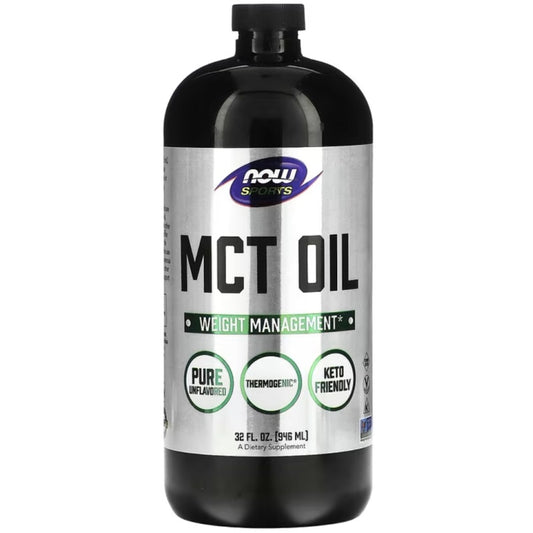 NOW FOODS MCT Oil Pure Liquid - 946 ml.