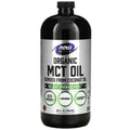 NOW FOODS ORGANIC MCT Oil Liquid - 946 ml.