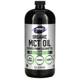 NOW FOODS ORGANIC MCT Oil Flydende - 946 ml.