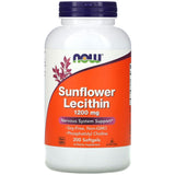 NOW FOODS Solsikkelecithin 1200mg - 200 softgels
