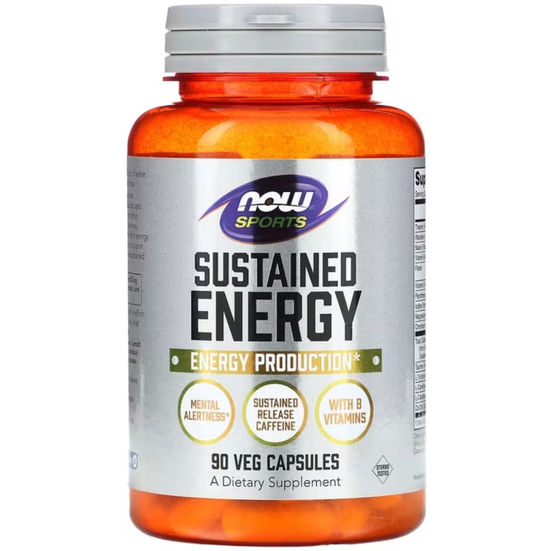 NOW FOODS Sustained Energy - 90 vcaps