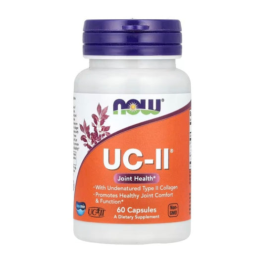 NOW FOODS UC-II Udenatureret Type II Kollagen 60 vcaps