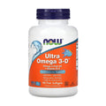 NOW FOODS Ultra Omega 3-D + Vitamin D3 (600 EPA/300 DHA) - 90 softgels