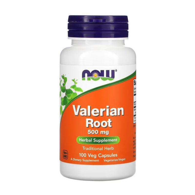 NOW FOODS Valerian Root 500mg - 100 vcaps