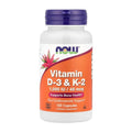 NOW FOODS Vitamin D3 & K2 - 120vcaps