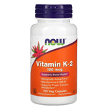 NOW FOODS Vitamin K2 100mcg 100 V-kapsler