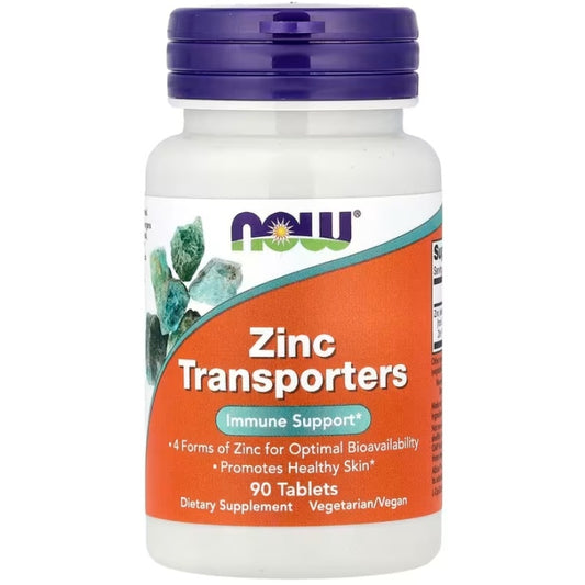 NOW FOODS Zinc Transporters 22mg 90tablets