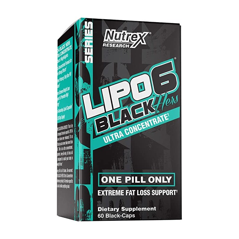 NUTREX Lipo 6 Black HERS Ultra Concentrate 60caps