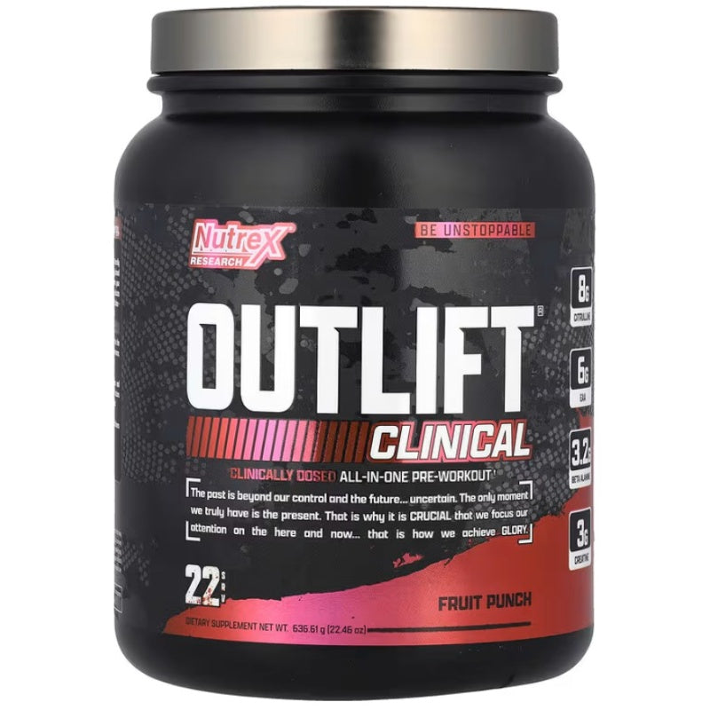 NUTREX Outlift Clinical 636g / 20serv Blueberry Lemonade