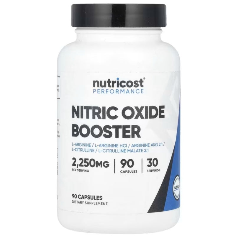 Nutricost Nitric Oxide Booster 750 mg 90 Capsules