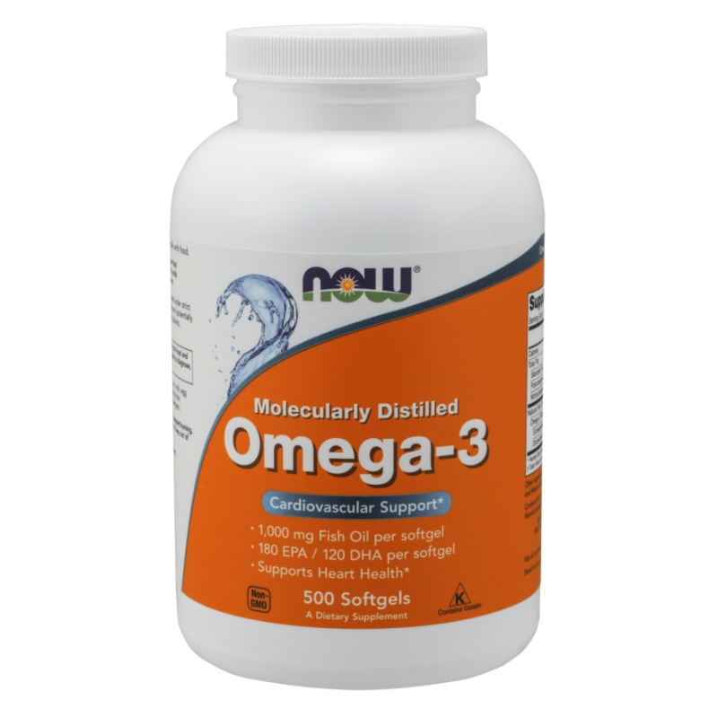 NOW FOODS Omega 3 - 500 softgels