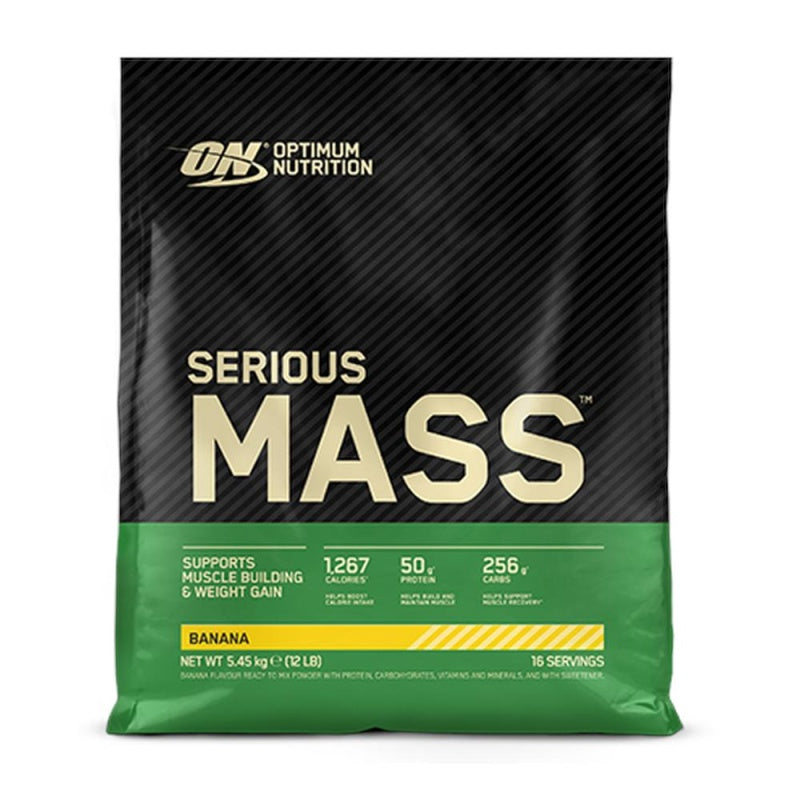 ON Serious Mass 12 lbs (5443g) Strawberry