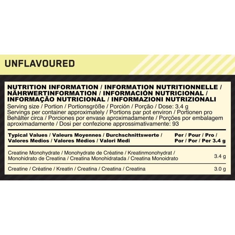 ON Micronised Creatine Powder 300g