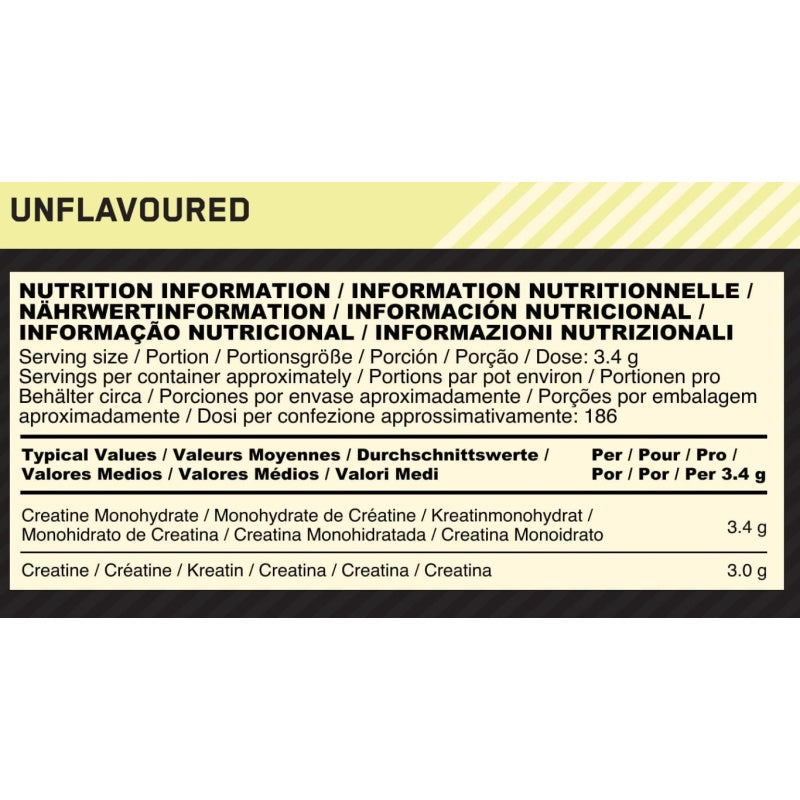 ON Micronised Creatine Powder 600g