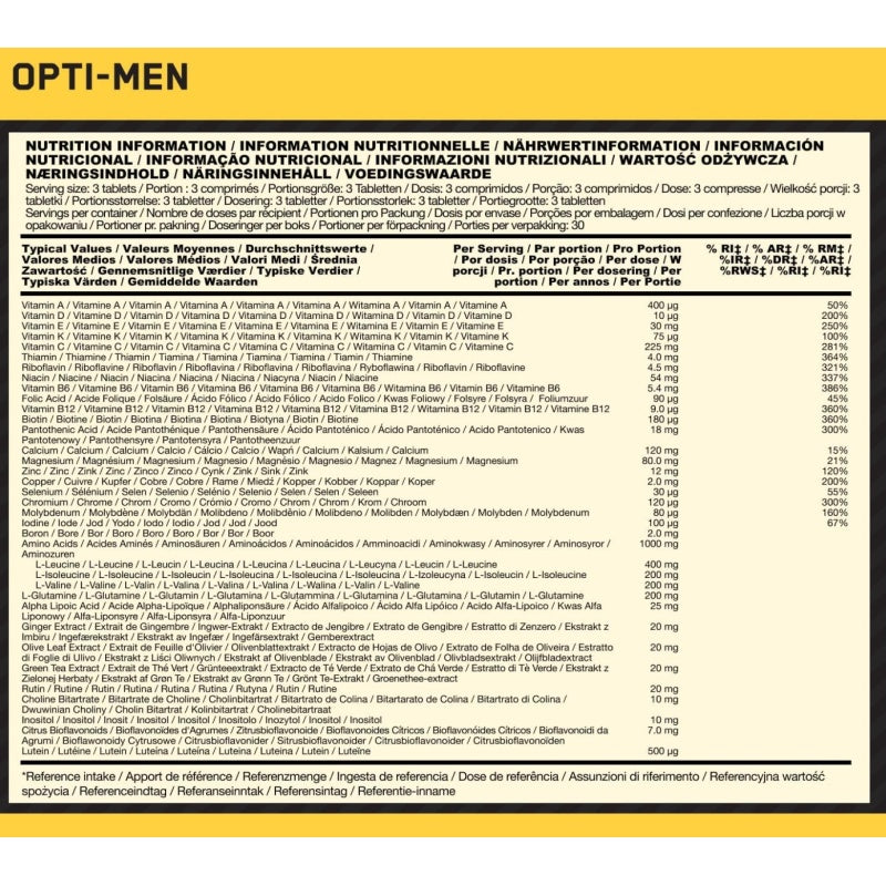 ON Opti-Men 90 tabs