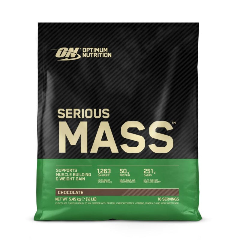 ON Serious Mass 12 lbs (5443g) Strawberry