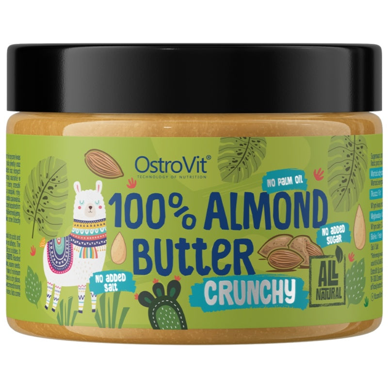 NutVit 100% Almond Butter 500g Crunchy