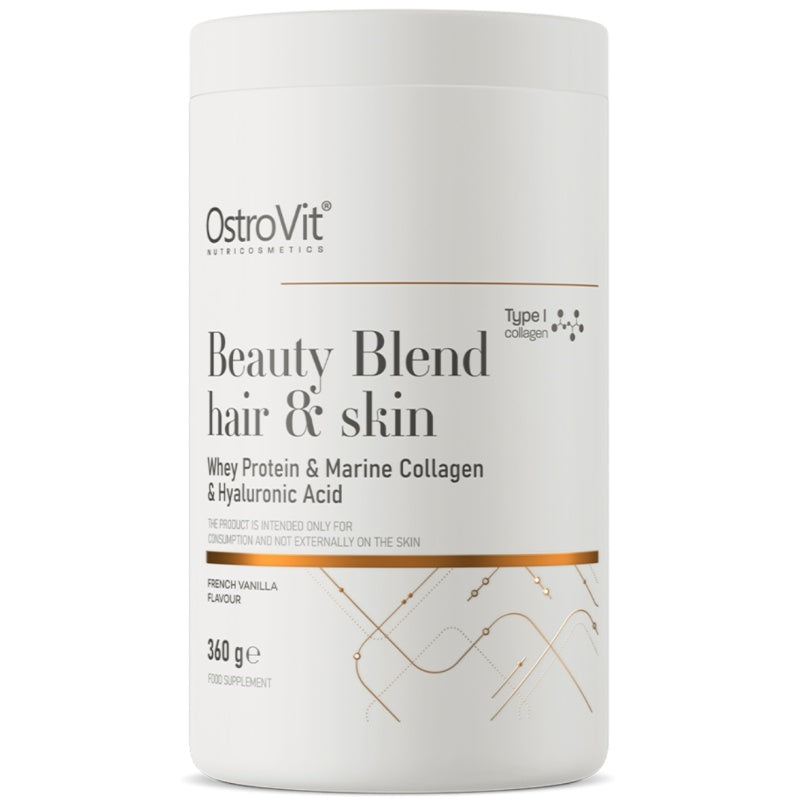 OstroVit Beauty Blend Hair & Skin 360g Fransk Vanilje