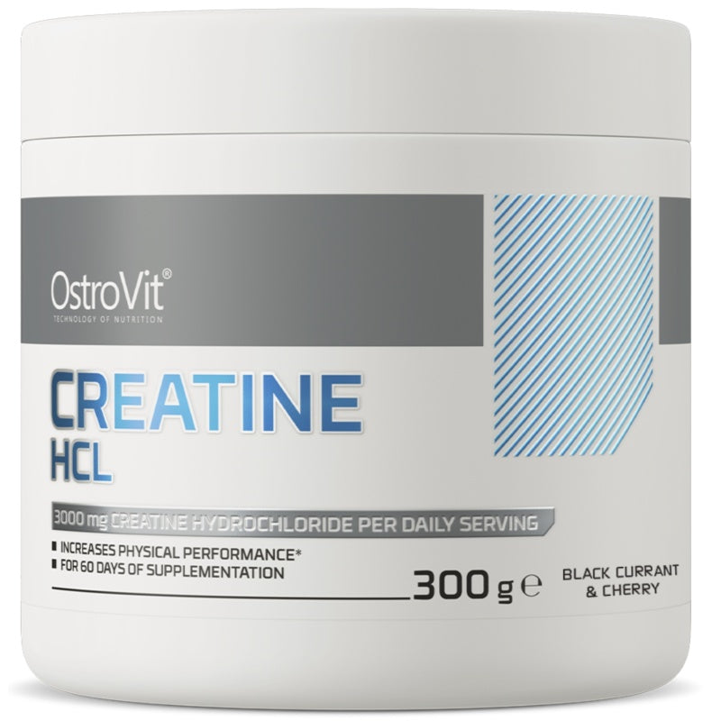 OstroVit Creatine HCL 300g Black Currant & Cherry