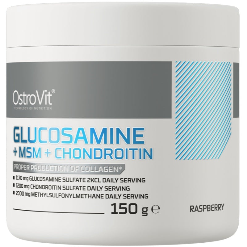 OstroVit Glucosamine+MSM+Chondroitin 150g Raspberry