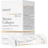 OstroVit Marine Collagen + Hyaluronic Acid + C-vitamin 5g x 30 ÆSKE Mango med Ananas