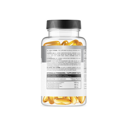 OstroVit Omega 3 Extreme 90 kapslar (500 EPA / 250 DHA)