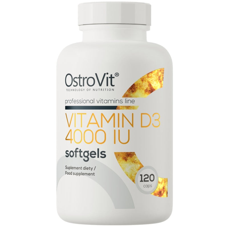 OstroVit Vitamin D3 4000 IU softgels 120softgels