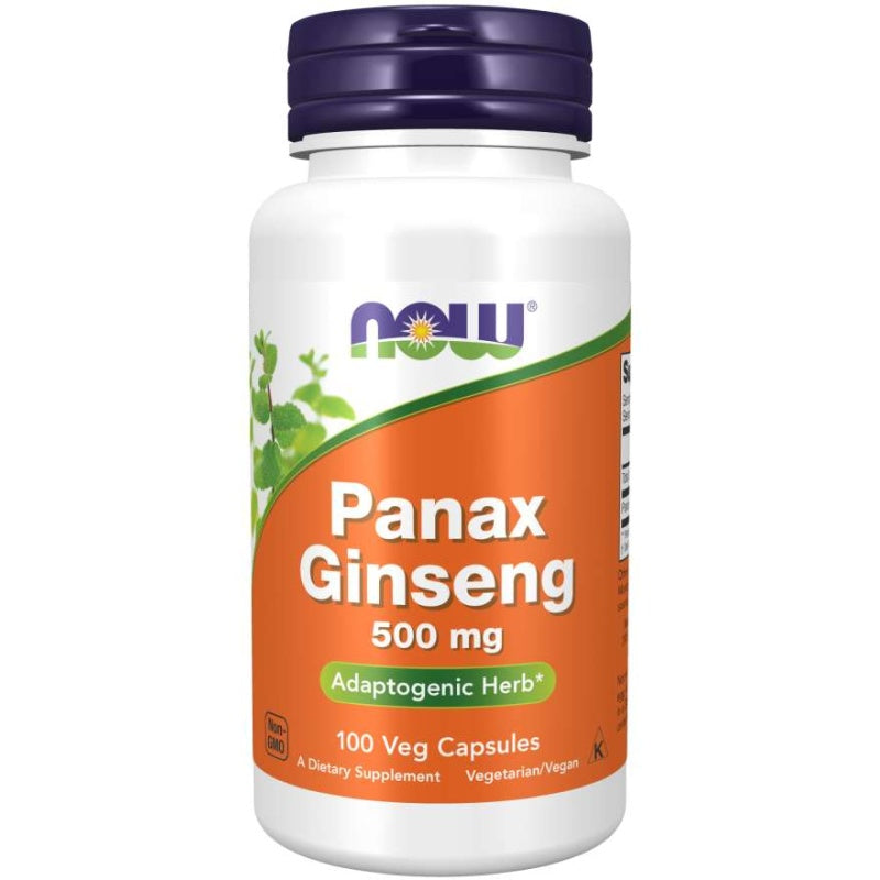 NOW FOODS Panax Ginseng, 500mg - 100 caps