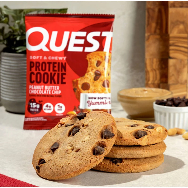 QUEST NUTRITION Quest Cookie 59g Peanut Butter Chocolate Chip 27.05.26