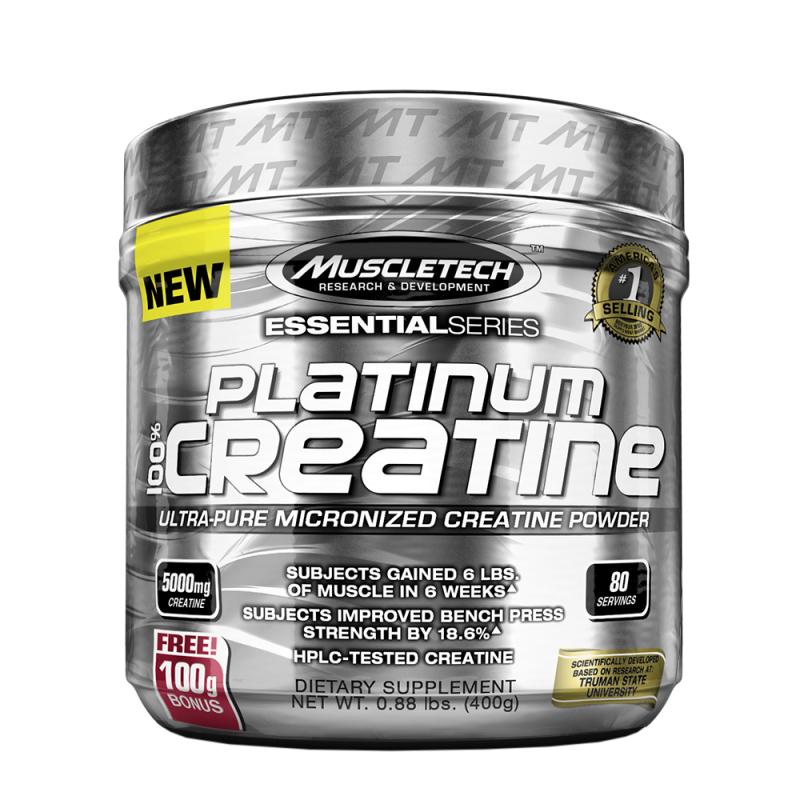 MUSCLETECH Platinum 100% Creatine 400g