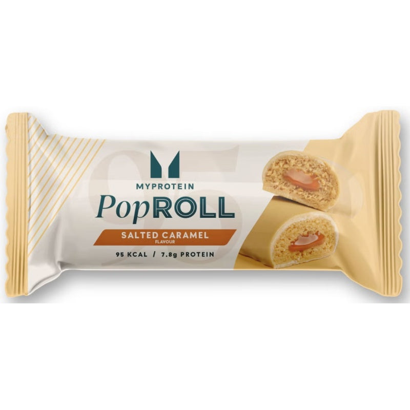 MYPROTEIN Pop Roll 27g Salted Caramel BB 03.04.26