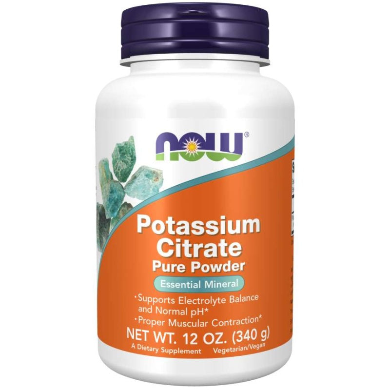 NOW FOODS Potassium Citrate - 340g