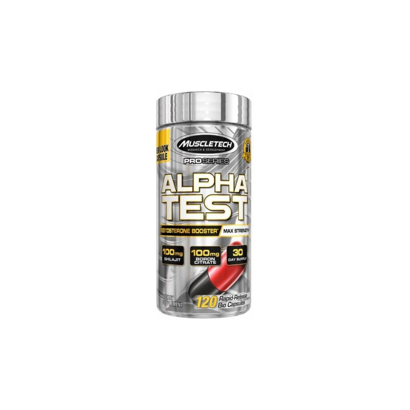 MUSCLETECH Alpha Test - 120 kapsler