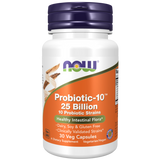 NOW FOODS Probiotic-10, 25 milliarder - 30 v-kapsler