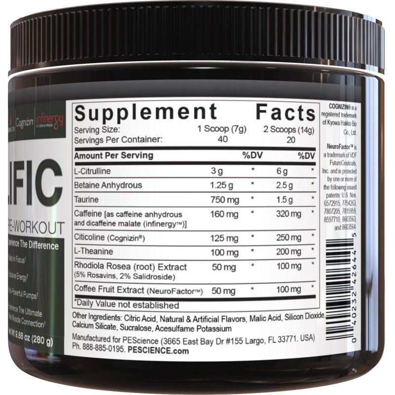 PEScience Prolific 280g / 40servings Sour Peach Candy
