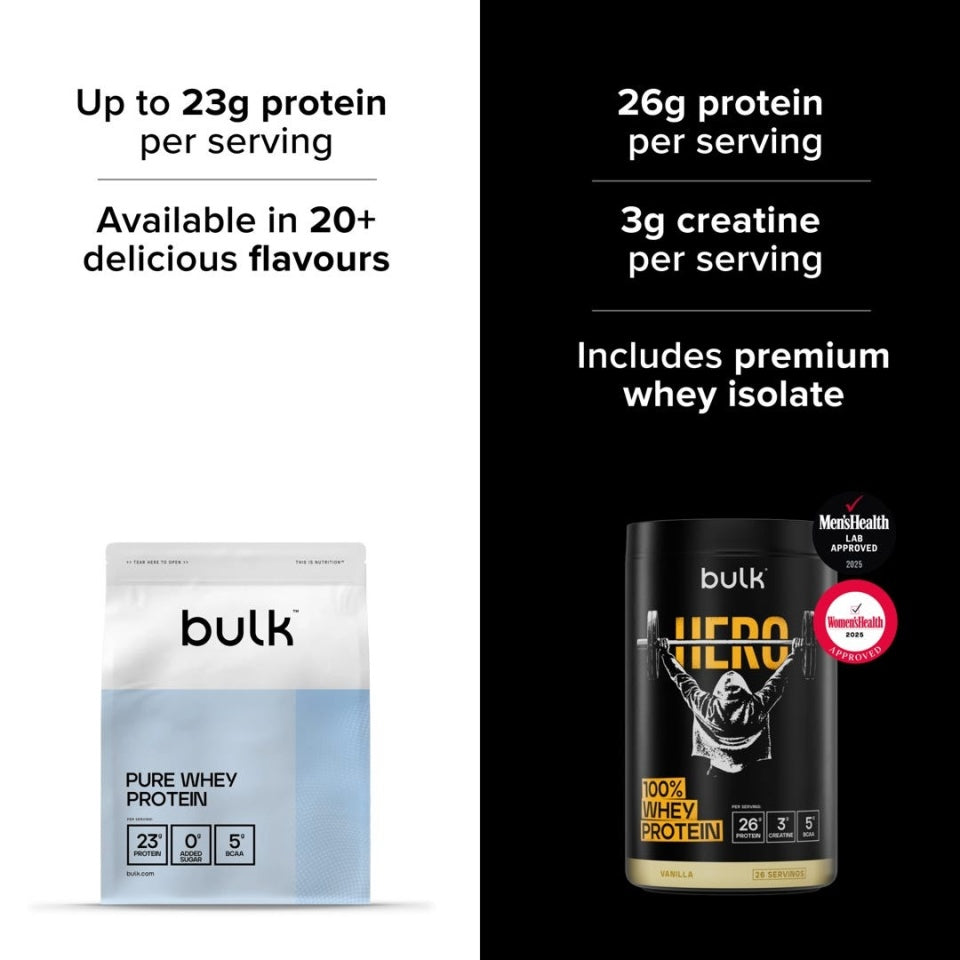 Bulk Pure Whey Protein 900g / 1000g