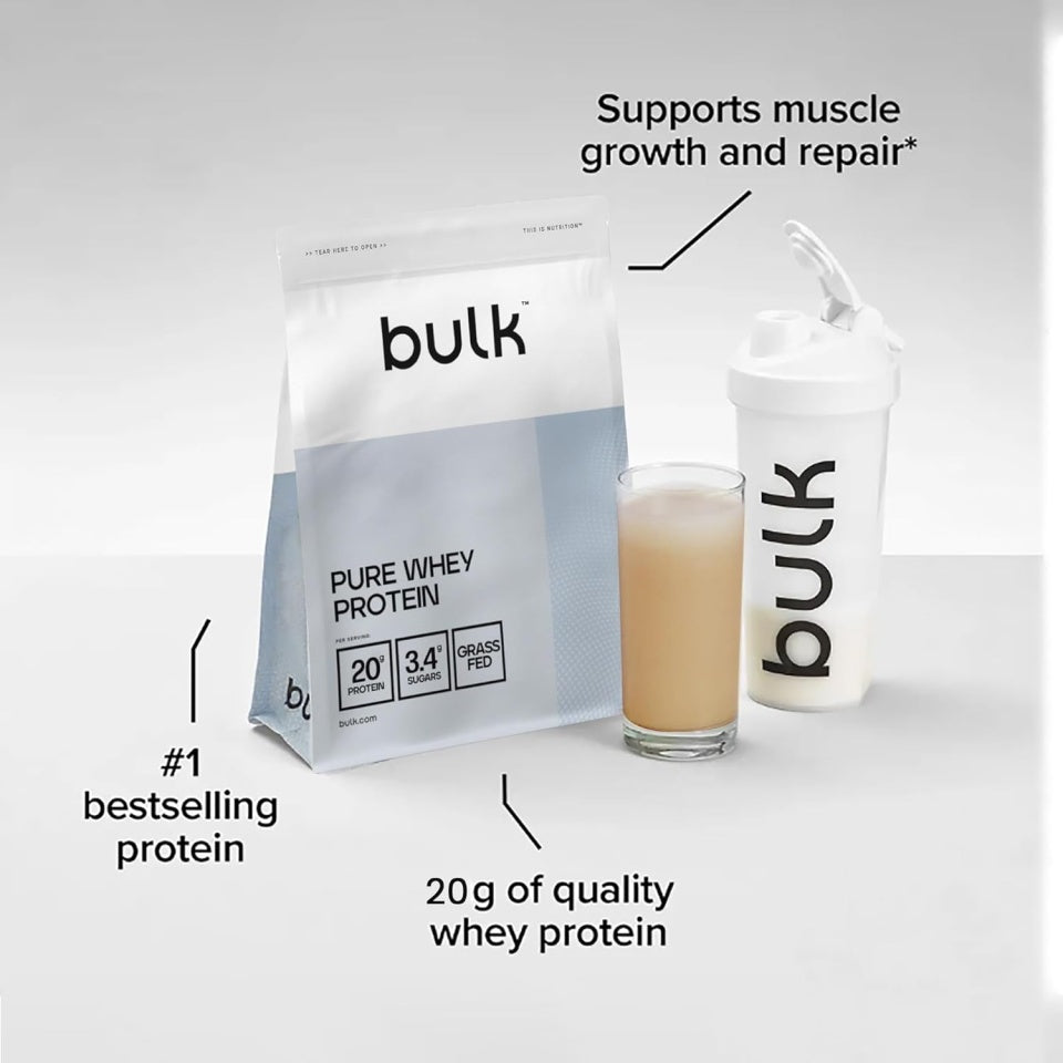 Bulk Pure Whey Protein 1.8kg / 2.5kg