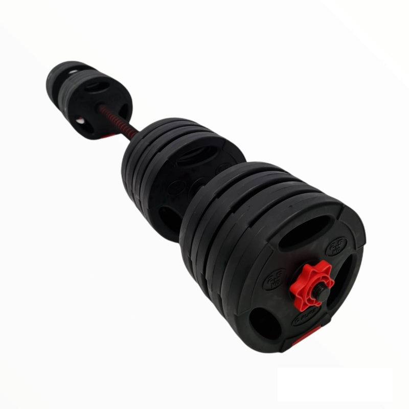 PURE 2Improve Hybrid Dumbell/Barbellset 40kg