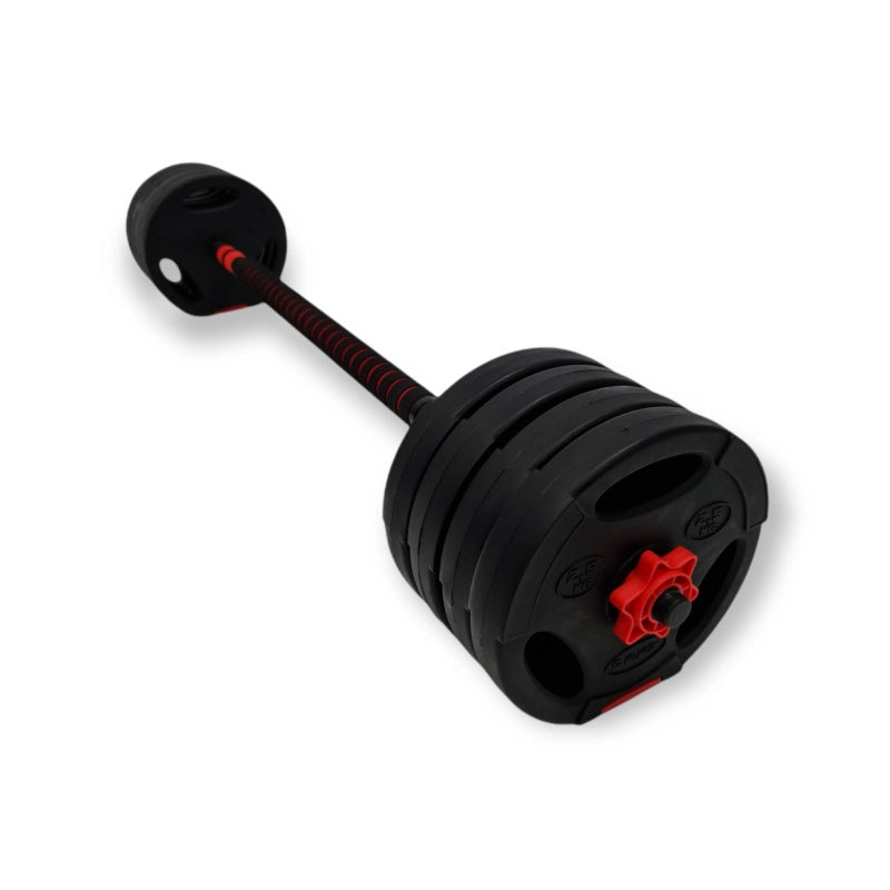 PURE 2Improve Hybrid Dumbell/Barbellset 40kg