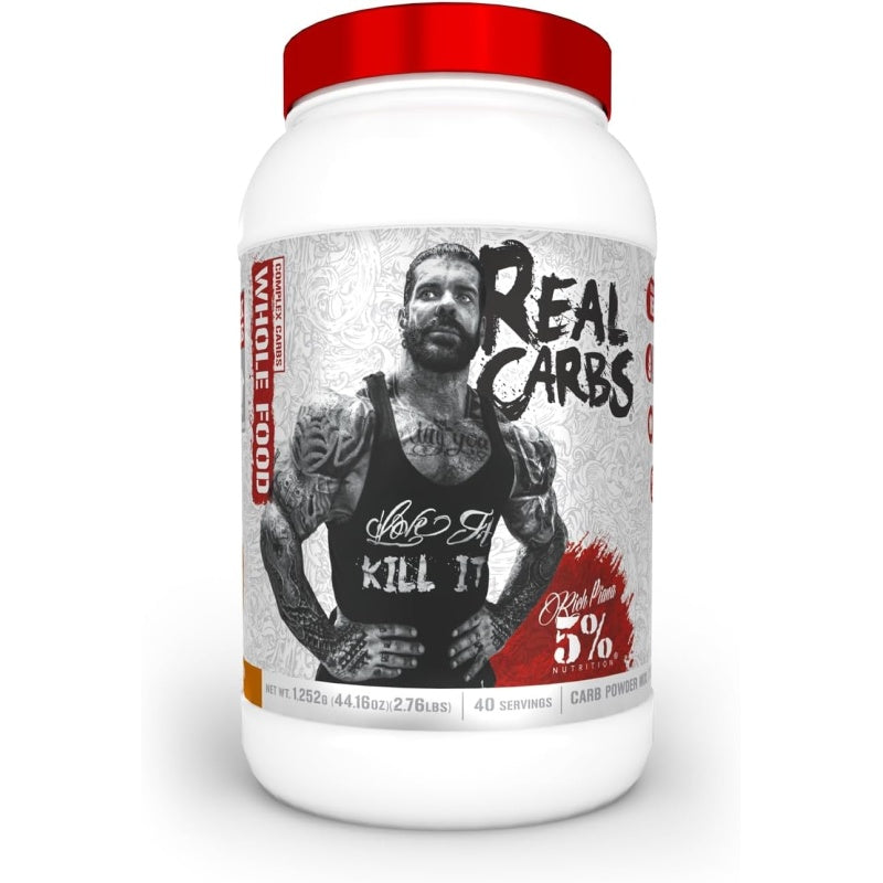 5% NUTRITION Real Carbs 2.7 Lb, 40 Servings Blueberry Cobbler