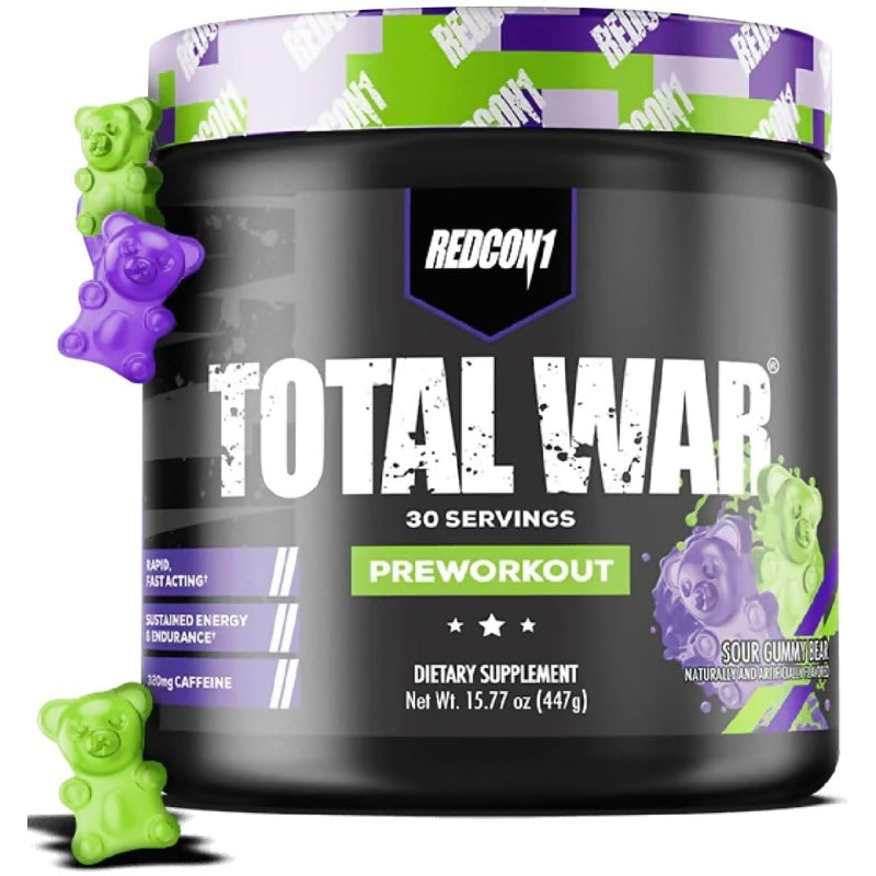 REDCON1 Total War 30 servings Sour Gummy Bear