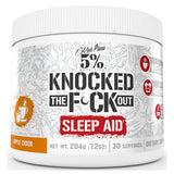 5% NUTRITION Knocked The Fu*k Out Sleep Aid 204g (Legendary Series) Apple Cider