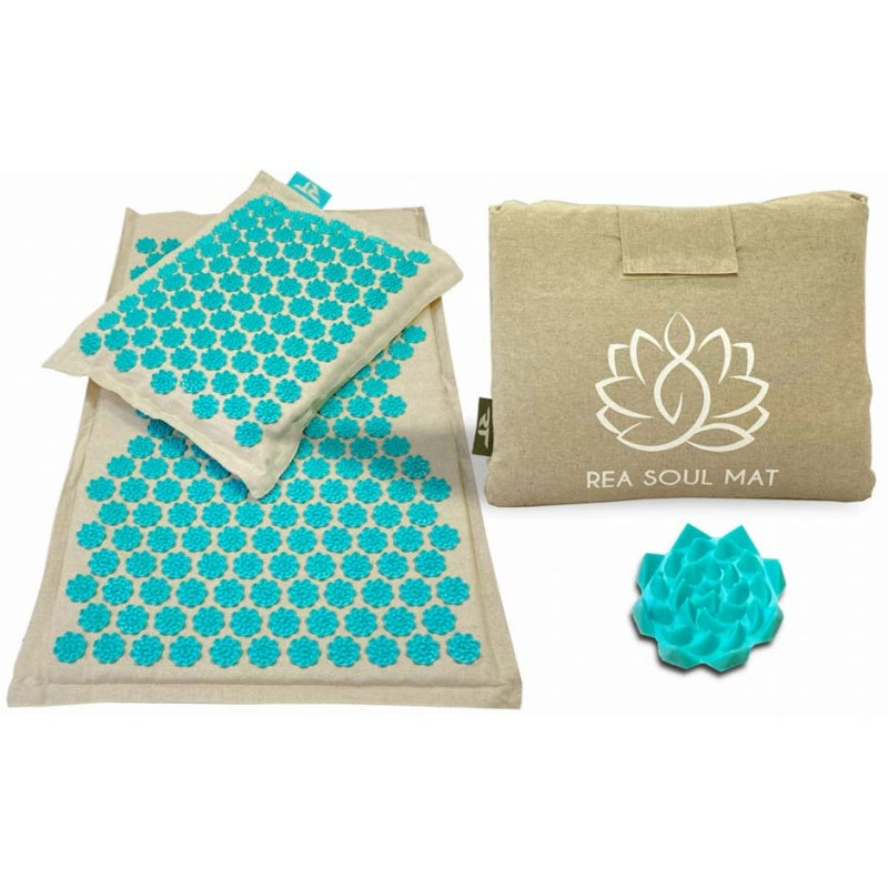 REA SOUL acupuncture mat Turquoise