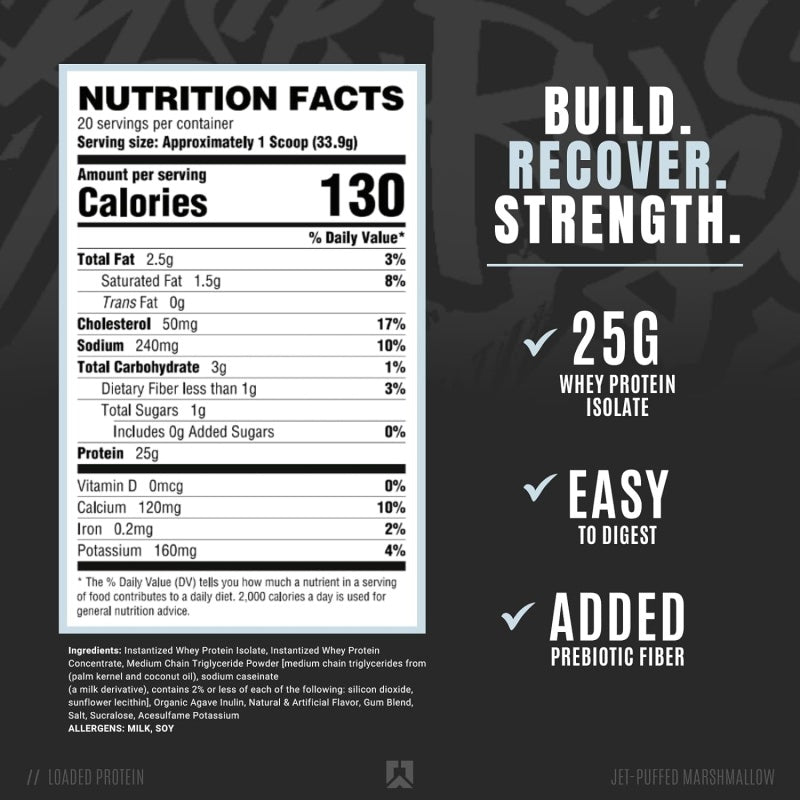 RYSE Loaded Protein 20servings Cinnamon Toast