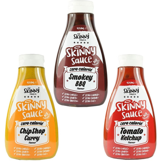 THE SKINNY FOOD CO Skinny SAUCE 425ml Tomato Ketchup BB 11/22